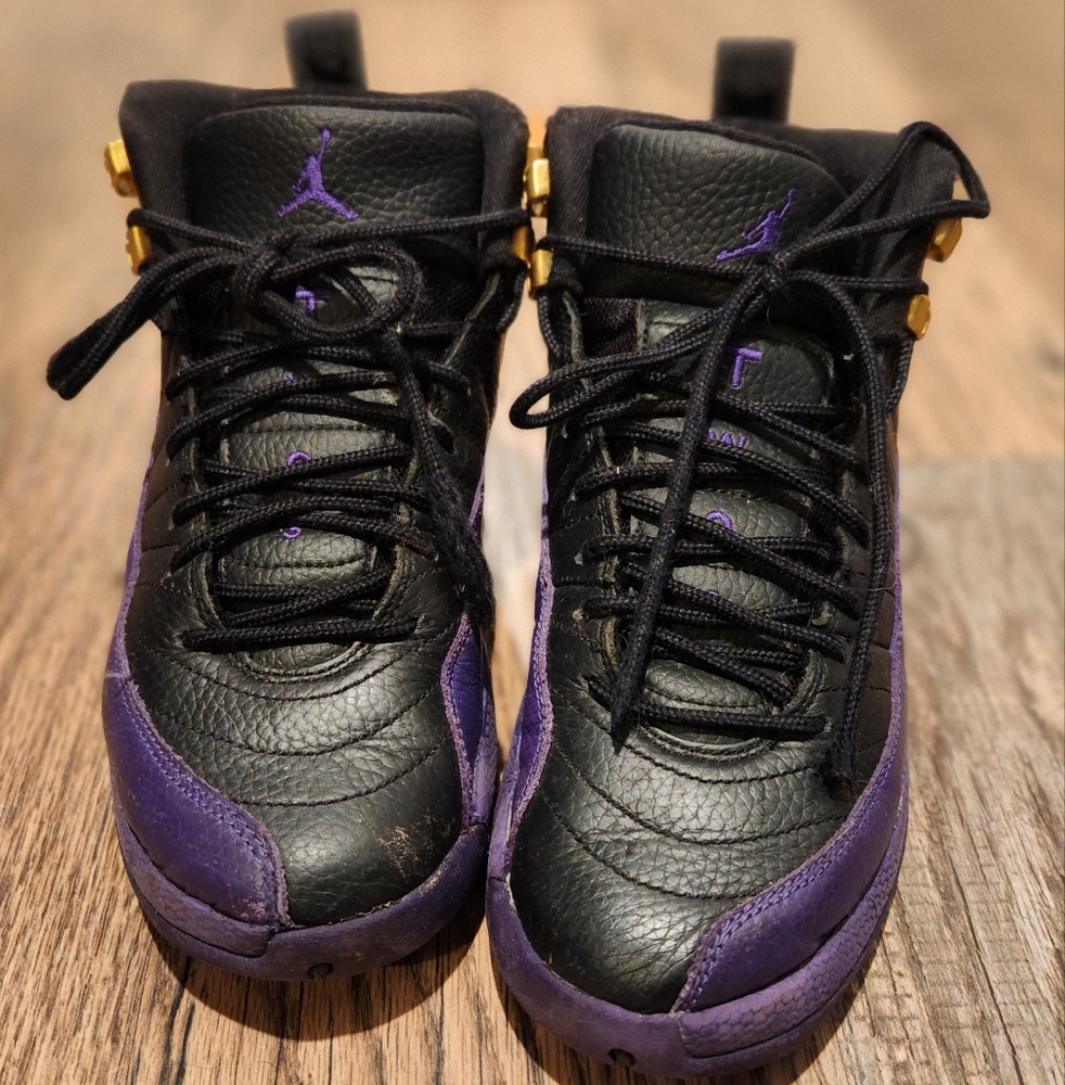 Jordan 12 Retro GS Field Purple - Size 7Y